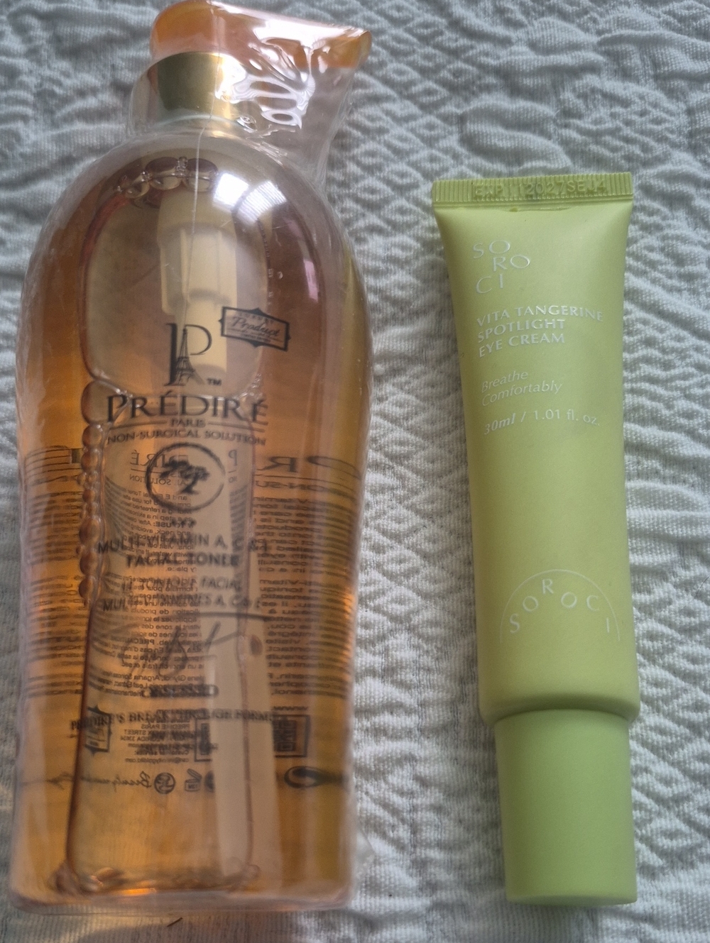 Predire & Soroci Facial Toner & Eye Cream